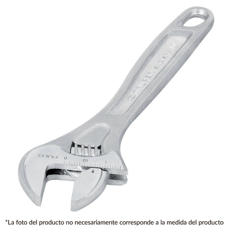 Llave Perico De 15 Cromado Truper Expert