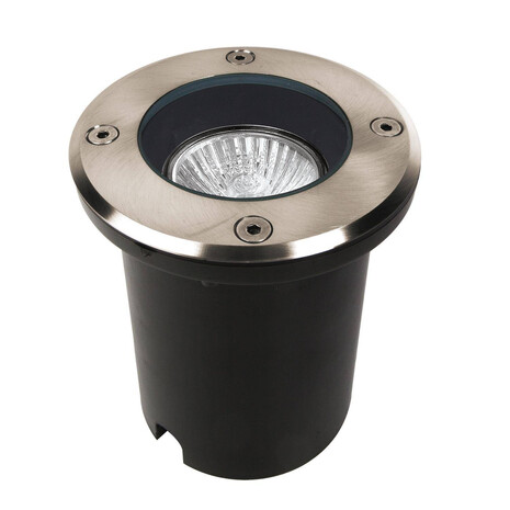 Luminario Empotrado En Piso Exterior Cilindrico Spot 1xmr16gu5.3