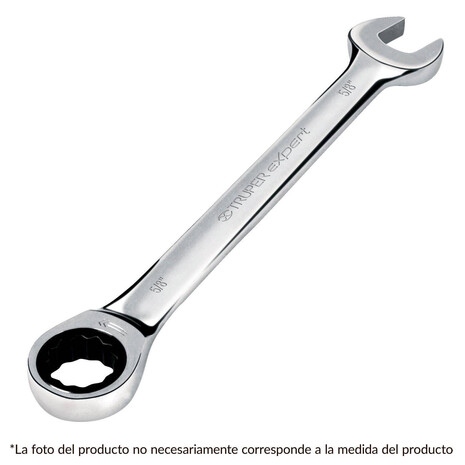 Llave Combinada Con Matraca 15/16' Expert Truper