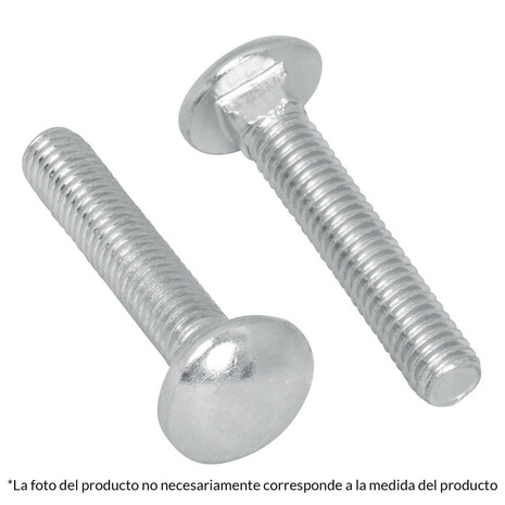 Tornillo Tipo Coche 5/16x2-1/2' 60pzs Fiero