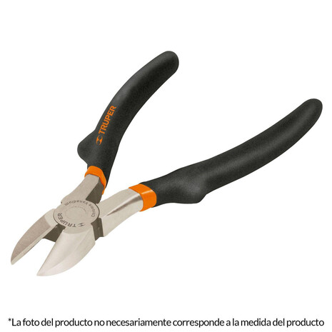 Pinza Corte Diagonal 8' Mango De Vinil Truper