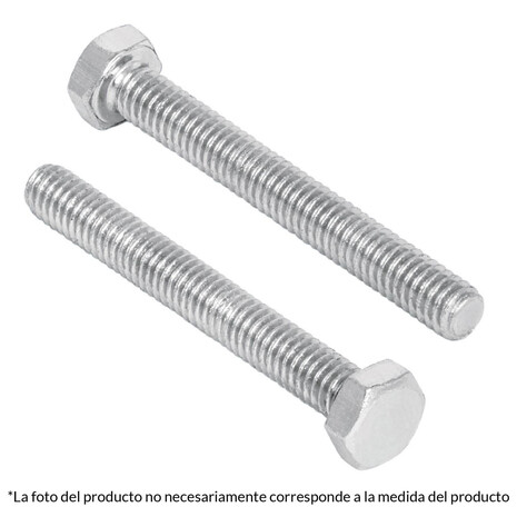 Tornillo Acero Galvanizado 3/8x1 1/2' 70 Pzas Fiero