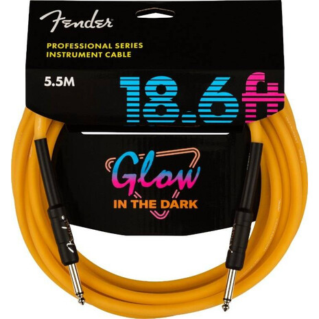 Cable De Plug A Plug 6 mtr Fender Dark Orange, Color: Naranja, Metros: 6