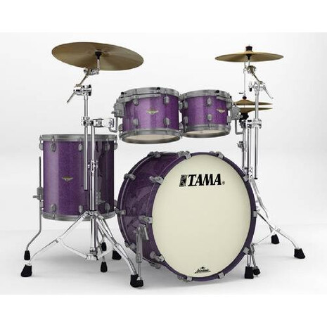 Bateria Tama Starclassic Maple De 6 Pzas, Color: Morado Brillante