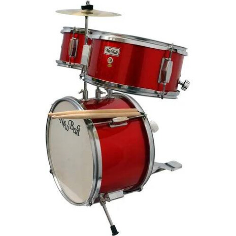 Bateria New Beat Junior Nbj-15 Roja