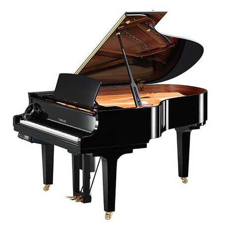 Piano de Cola Yamaha Disklavier DC3X de 186 centimetros (Skype + Remote play +Ipod/iphone control), Tamaño: 186 CM