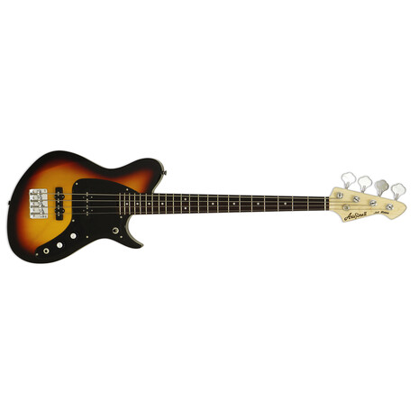 Bajo Electrico Aria Pro II JET Sunburst JET-B BK, Color: Sunburst, 2 image