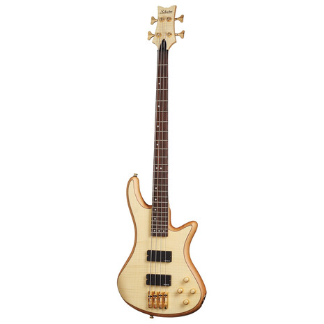 BAJO ELECTRICO  SCHECTER  STILETTO CUSTOM-4 NATURAL SATINADO