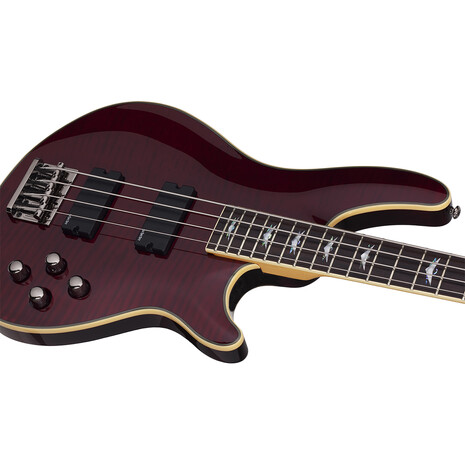 BAJO ELECTRICO SCHECTER OMEN EXTREME 4 CEREZA NEGRO, 3 image