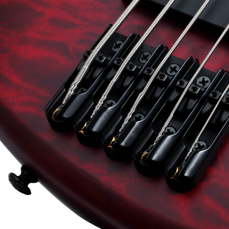 BAJO ELECTRICO  SCHECTER  STILETTO CUSTOM-5 VAMPYRE RED SATIN, 5 image