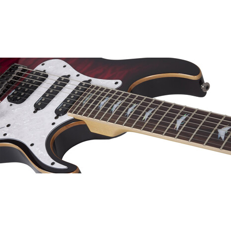 GUITARRA ELECTRICA  SCHECTER  BANSHEE-7 EX BLACK CHERRY SUNBURST, 7 image