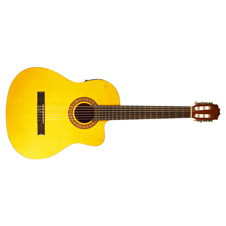 GUITARRA LA SEVILLANA ELECTRO-ACUSTICA L-5CEQ, 2 image