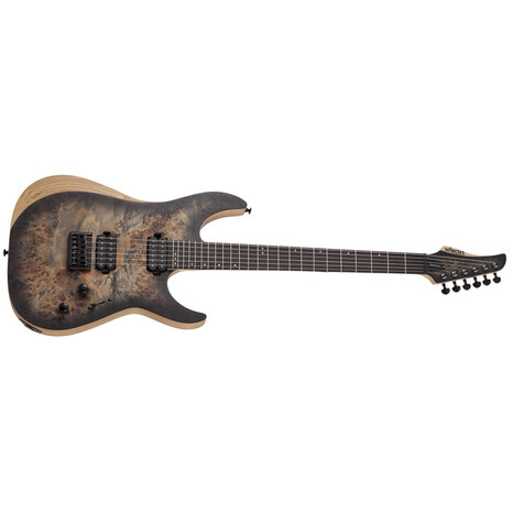 GUITARRA ELECTRICA SCHECTER REAPER-6 CHARCOAL BURST