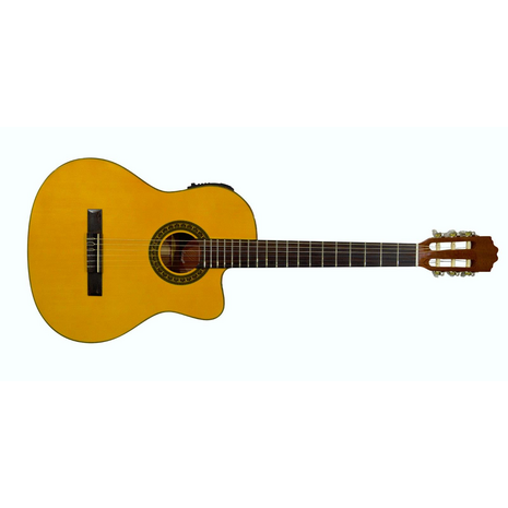 Guitarra Electroacustica La Sevillana UL-5CEQ, 2 image