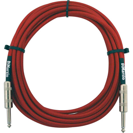 CABLE DIMARZIO PARA INSTRUMENTO MOD. EP1718 ROJO, Color: Rojo