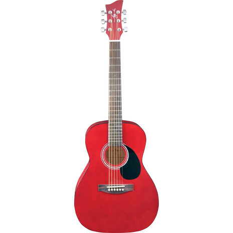 GUITARRA TERCEROLA ACUSTICA ROJA JAY TURSER