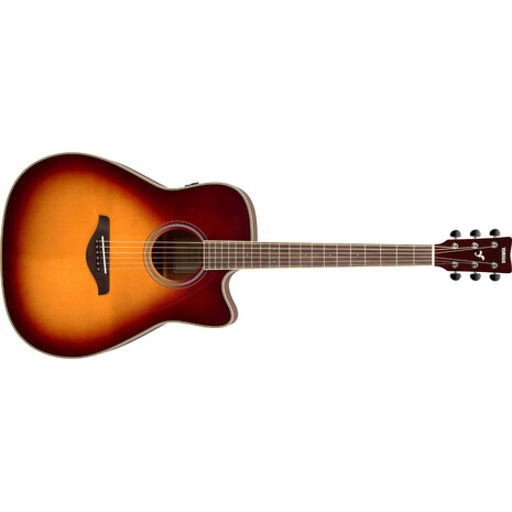 Guitarra Yamaha TransAcoustic Brown Sunburst, Color: Sunburst, 2 image