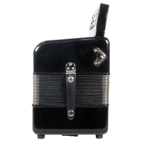 ACORDEON MORETTI BOT. MOD. TURIN FBBEB NEGRO, Color: Negro, 6 image