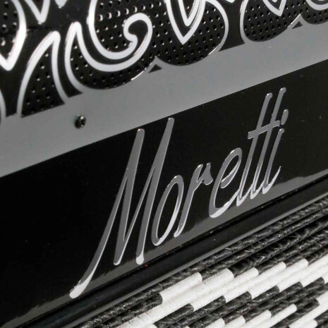 ACORDEON MORETTI BOT. MOD. VERONA FBBEB NEGRO, Color: Negro, 10 image