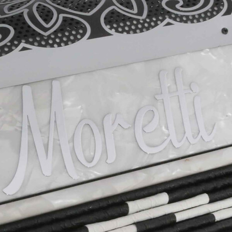 ACORDEON MORETTI BOT. MOD. VERONA FBBEB BLANCO, Color: Blanco, 10 image