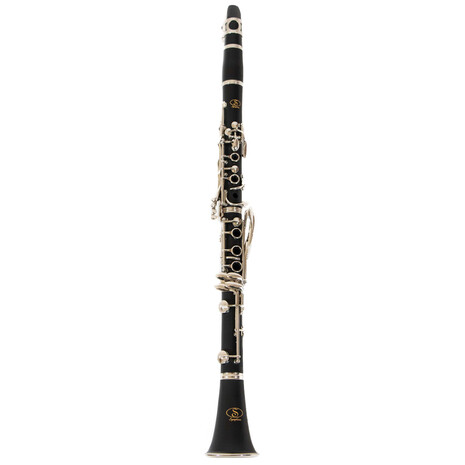 Clarinete ABS 17 teclas Negro Sib Niquelado