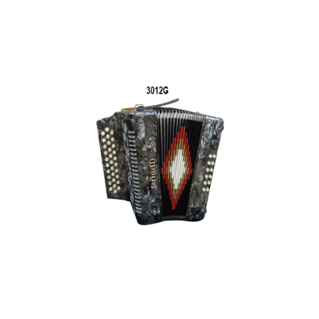 ACORDEON BOTONES SOL GRIS 3012 FARINELLI