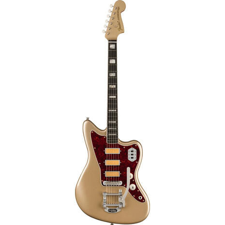 Guitarra Electrica Fender Jazzmaster GOLD FOIL, Color: Dorado, Tipo de cuerdas: Acero