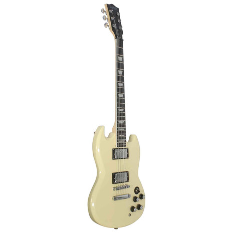 GUITARRA SMITHFIRE ELECTRICA SG-310 PACK BLANCO, Color: Blanco, 7 image