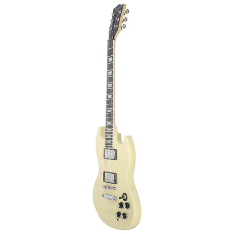 GUITARRA SMITHFIRE ELECTRICA SG-310 PACK BLANCO, Color: Blanco, 8 image