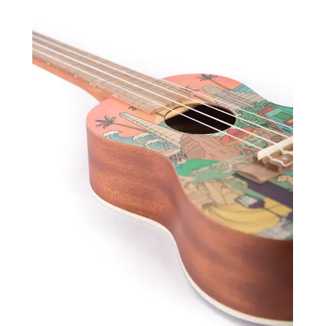 Ukelele Concierto LATIN-S, Color: Multicolor, 4 image