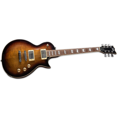 Guitarra Electrica LTD LEC256DBSB, Color: Sunburst, 2 image