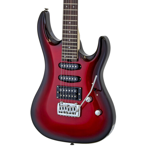 Guitarra Electrica Aria Pro II MAC-STD MRS, Color: Rojo, 3 image