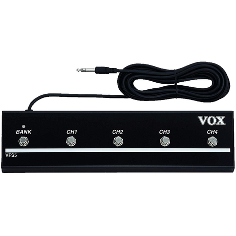 PEDAL INTERRUPTOR VOX 5 BOTONES