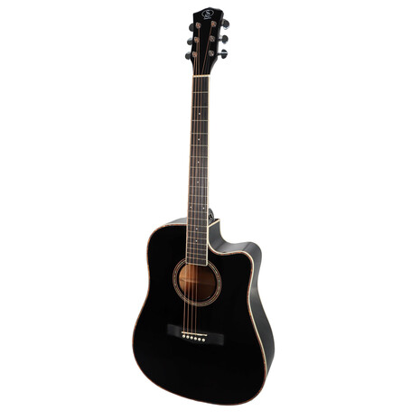 Guitarra Acustica Symphonic Negra 41" ED14 BK, Color: Negro