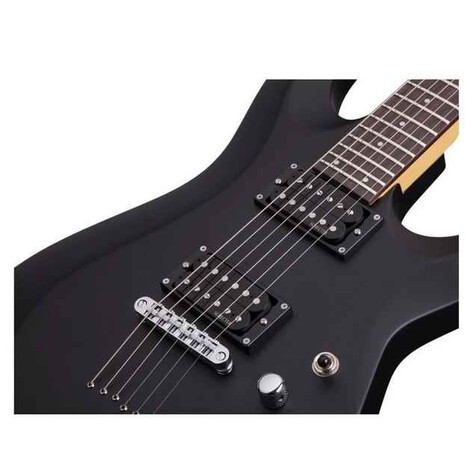 GUITARRA SCHECTER ELECTRICA C-6 DELUXE, Color: Negro, 2 image