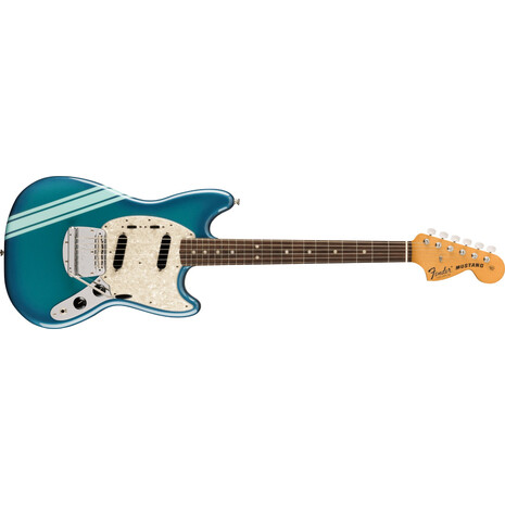 Guitarra Electrica Fender Vintera II '70s Competition Mustang Azul, 2 image