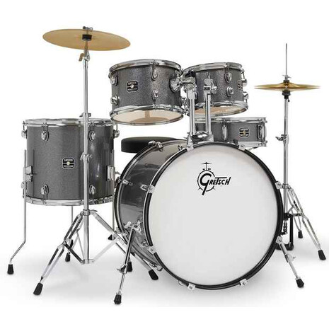 BATERIA GRETSCH ACUSTICA MOD. RENEGADE  GRAY SPARKLE, Color: Gris, 2 image