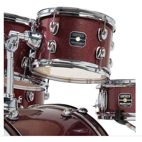 BATERIA GRETSCH ACUSTICA MOD. RENEGADE RUBY SPARKLE, Color: Rojo, 4 image