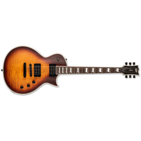 Guitarra Electrica LTD LEC1000TCTMFMTSBS, Color: Tobacco Sunburst, 2 image