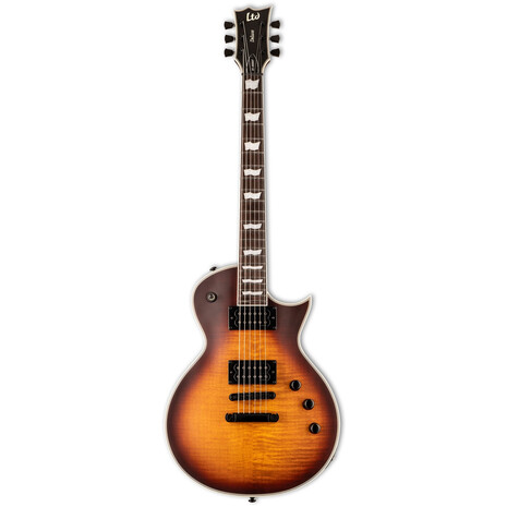 Guitarra Electrica LTD LEC1000TCTMFMTSBS, Color: Tobacco Sunburst