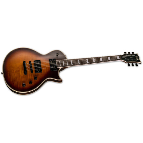 Guitarra Electrica LTD LEC1000TCTMFMTSBS, Color: Tobacco Sunburst, 4 image