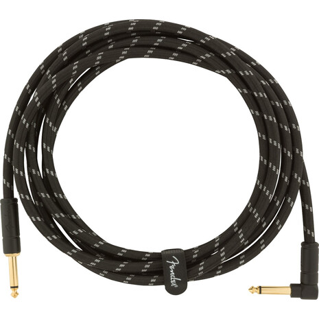 Cable Para Instrumento Fender 10ft Negro Tweed Angulo, 2 image