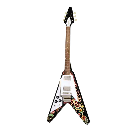 Guitarra Electrica Epiphone Jimi Hendrix "Love Drops" Flying V (Incl. Hard Case)	