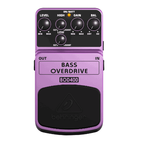 PEDAL BEHRINGER BOD400 BASS OVERDRIVE