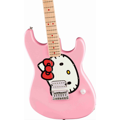 Guitarra Electrica Hello Kitty Strat Mn Wb Pnk, 3 image