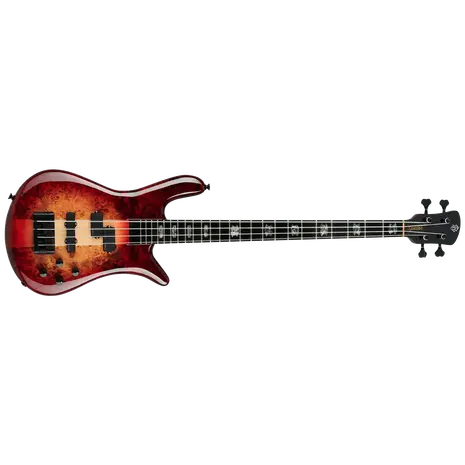 Bajo Electrico Spector Euro 4 CST Natural Red Burst Gloss, Color: Rojo, 2 image