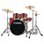 BATERIA SONOR CON PLATILLOS AQX STUDIO SET    RED MOON SPARKLE, Color: Rojo