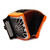 Acordeon Hohner Compadre Fa-Sib-Mib Anaranjado, Color: Naranja