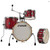 BATERIA SONOR MOD. AQX JUNGLE SET RED MOON SPARKLE, Color: Rojo