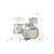 Bateria Tama ''Superstar Classic Maple'' De 4 Pzas. Blanco Brillante, Color: Blanco